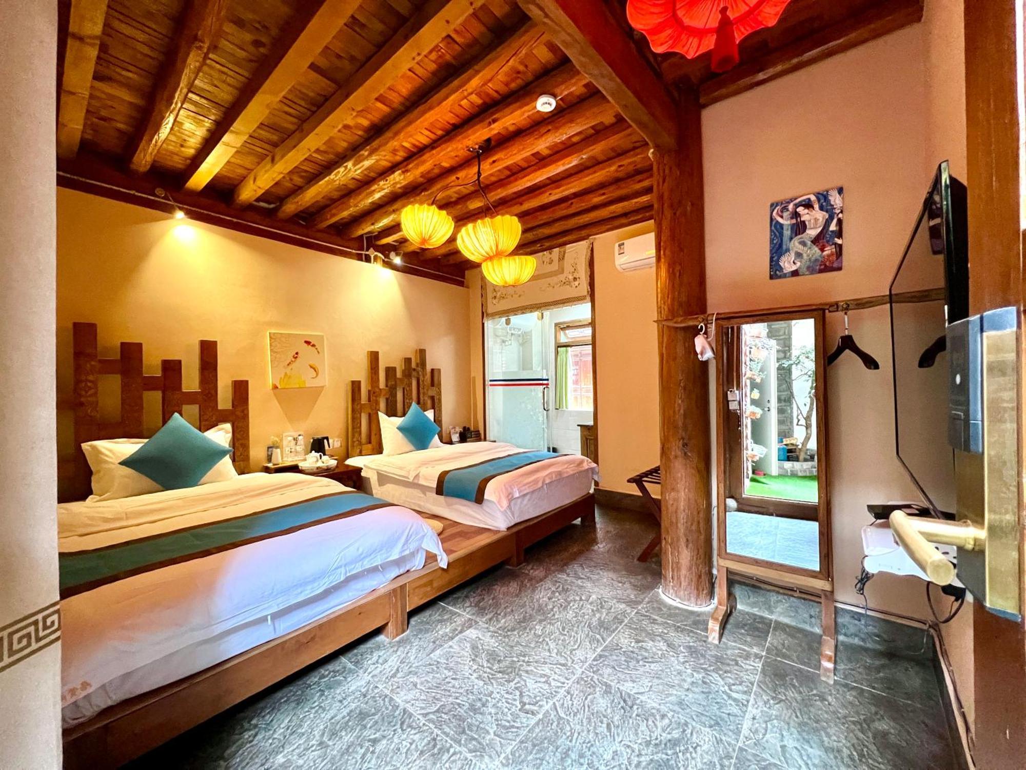 Juxian Boutique Homestay Lijiang  Exteriör bild